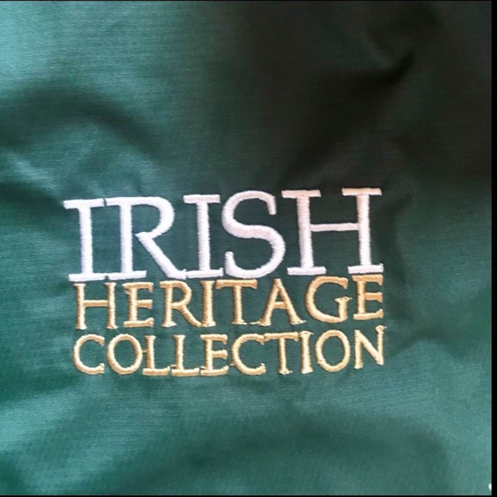 Retro Irish Full Zip Fleece Lined Jacket Heritage - Picture 6 of 8